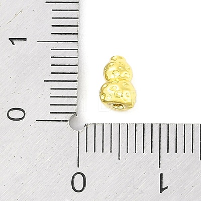 Brass Pave Clear Cubic Zirconia Beads KK-F875-14G-1