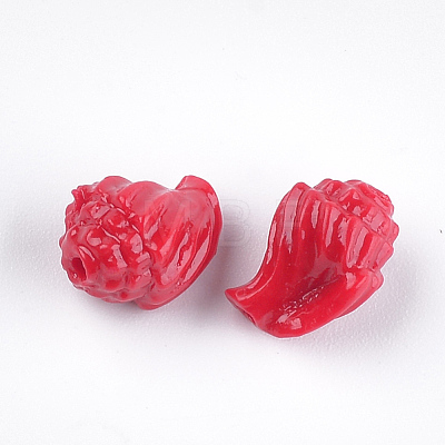 Synthetic Coral Beads CORA-S026-14-1