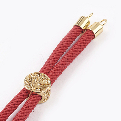 Nylon Twisted Cord Bracelet Making MAK-K015-01B-1