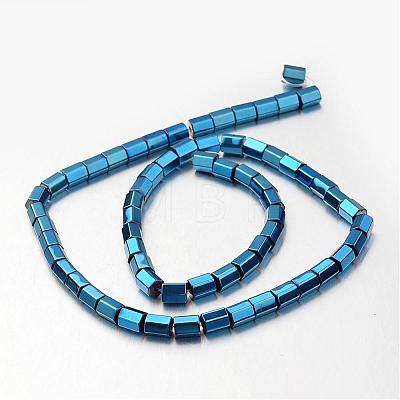 Electroplate Non-magnetic Synthetic Hematite Bead Strands G-F300-38A-1