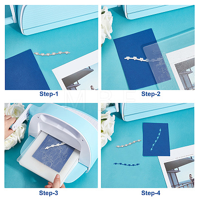 Carbon Steel Cutting Dies Stencils DIY-WH0309-1720-1