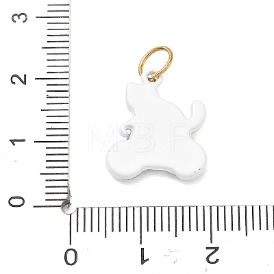 Printed 304 Stainless Steel Pendants SA-CBA4D1F-09G-H-1