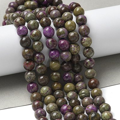 Natural Sugilite Beads Strands G-C168-A01-02-1