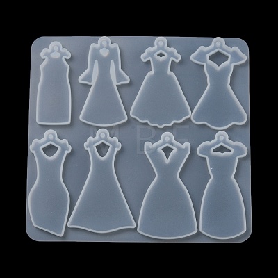 Dress Pendant DIY Silicone Molds SIMO-C012-01A-1