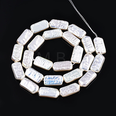 ABS Plastic Imitation Pearl Beads Strands KY-N015-06-A05-1