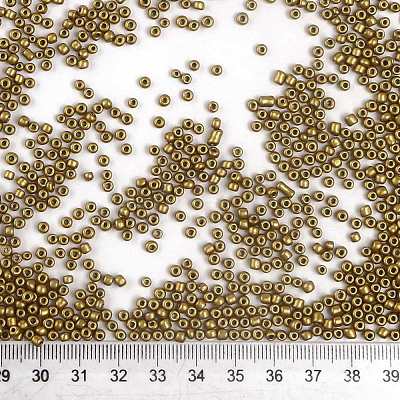 Baking Paint Glass Seed Beads SEED-S002-K30-1