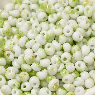 Baking Paint Glass Seed Beads SEED-F006-01A-07-1