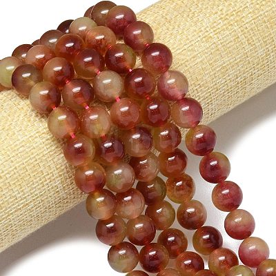 Natural Malaysia Jade Beads Strands G-B165-C05-14mm-1