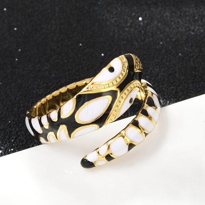 304 Stainless Steel Adjustable Cuff Rings RJEW-Q015-01G-F-1