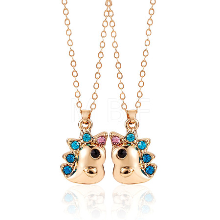 2Pcs Magnetic Matching Necklaces Set JN1025A-1