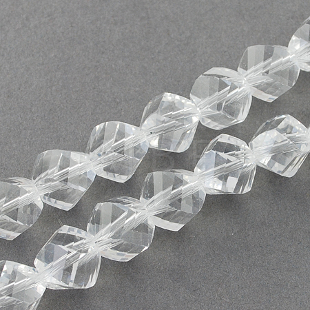 Glass Bead Strands GLAA-R042-6x6mm-15-1