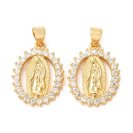 Religion Brass Pendants CU-B197-03G-F-1