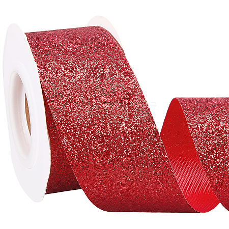 10 Yards Sparkle Polyester Ribbon OCOR-CY0004-10B-1
