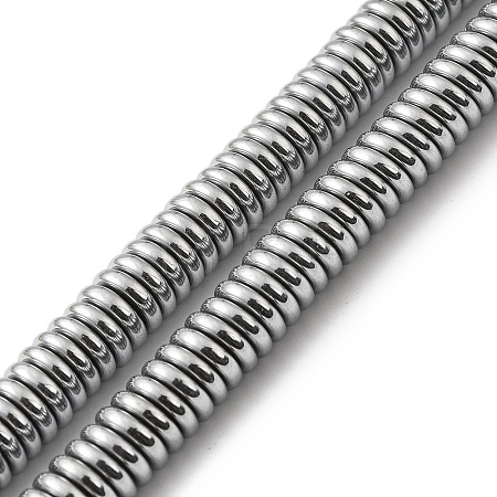 Electroplated Non-magnetic Synthetic Hematite Beads Strands G-Q1009-D02-02-1