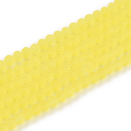 Transparent Glass Beads Strands EGLA-A044-T2mm-MD29-1