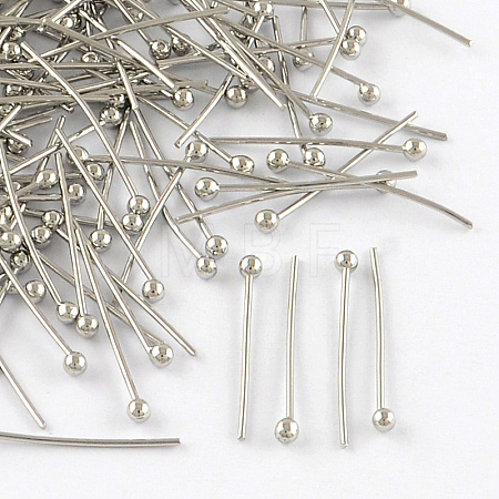 Brass Ball Head Pins X-KK-R020-04P-1