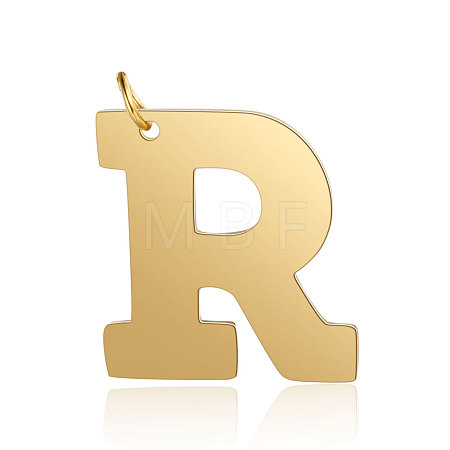 201 Stainless Steel Pendants STAS-S105-T585G-R-1