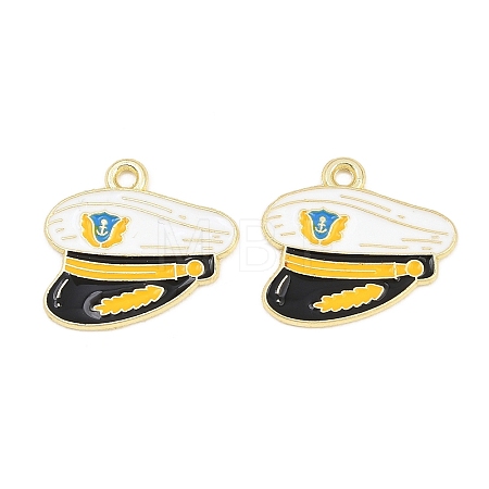Alloy Enamel Pendants FIND-E057-01I-1