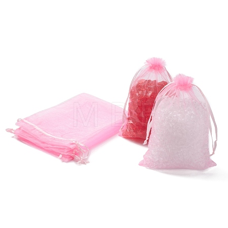 Organza Gift Bags with Drawstring X-OP-R016-13x18cm-02-1