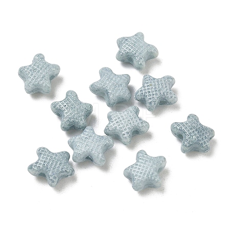 Vintage Handmade Porcelain Beads PR-CBA4F13-I07-1