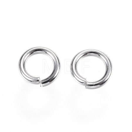 Non-Tarnish 304 Stainless Steel Open Jump Rings A-STAS-D448-093P-8mm-1