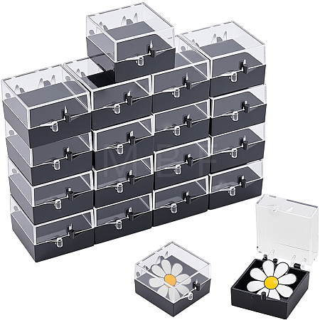 Transparent Plastic Packing Boxes AJEW-CN0007-68-1