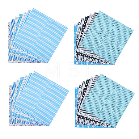 28Pcs 14 Styles Cotton Fabric DIY-TA0014-80B-1
