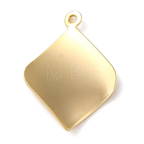 Brass Pendants KK-O100-09G-1