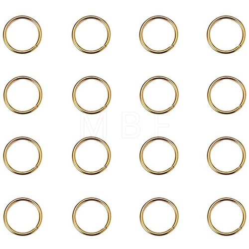 Brass Jump Rings KK-PH0006-10mm-G-1