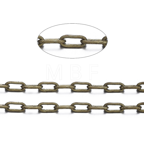 Brass Cable Chains CHC028Y-AB-1