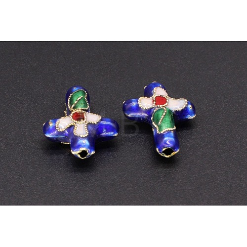 Handmade Cloisonne Beads FIND-PW0024-25A-1