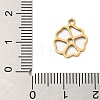 304 Stainless Steel Charms STAS-S123-01G-08-3