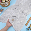 Aluminum Beaded Trim Mesh Ribbon Roll DIY-WH0750-413A-3