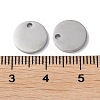 Non-Tarnish 304 Stainless Steel Charms STAS-Q308-09E-P-3