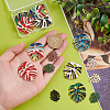   20Pcs 10 Style Alloy Enamel Pendants ENAM-PH0002-39-3