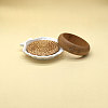 Engraved Religion Cross Wood Bangles for Women WG84337-02-1