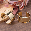 2Pcs Alloy Grooved Bangles FIND-BBC0005-34B-4