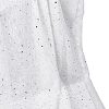 5 Yards Star Moon Polyester Mesh Fabric DIY-WH0899-684B-1