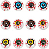 48Pcs 6 Colors Plastic Craft Eye DIY-GF0013-64-7