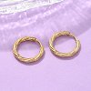 304 Stainless Steel Twist Hoop Earrings for Women EJEW-A130-02B-G-4