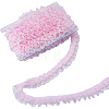 10M Polyester Polka Dot Lace Ribbons OCOR-GF0003-35B-1