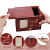 1Pc Wooden Pet Memorial Urn Box with Photo Frame CON-GA0001-43-3