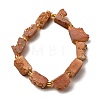 Electroplated Natural Druzy Agate Beads Strands G-R012-A02-07-2