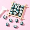 Handmade Porcelain Beads X-PORC-S447-06-5