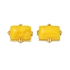 Brass Stud Earrings KK-F358-03G-04-2