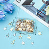 120Pcs 6 Style 304 Stainless Steel Charms STAS-SC0004-02-7