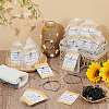 200Pcs Waxed Polyester Cord Bracelets BJEW-OC0001-28-4