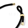 3MM Round Nylon Milan Cord Necklaces Making BJEW-H642-01G-31-2