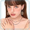   5845Pcs 28 Style Glass Twisted Bugle Beads SEED-PH0001-60-6
