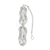 Peanut Shape Tea Infuser AJEW-P091-07P-4